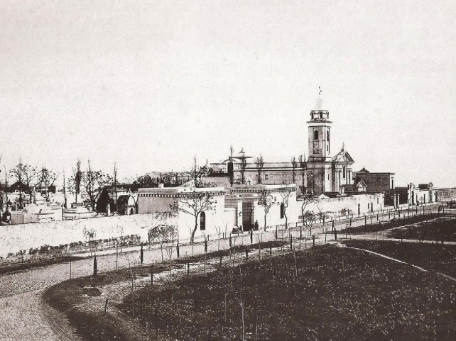 cementerio de recoleta, benito panunzi, 1867