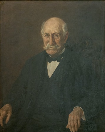 Federico Álvarez de Toledo, retrato de anciano - Jorge Lenzi