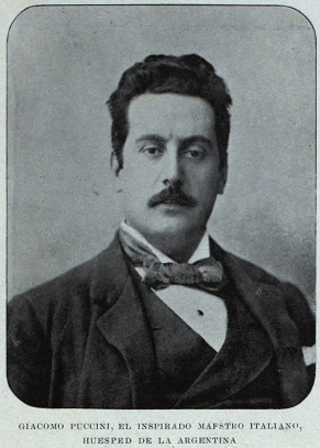 Giacomo Puccini, 1905 - La Ilustración Sudamericana