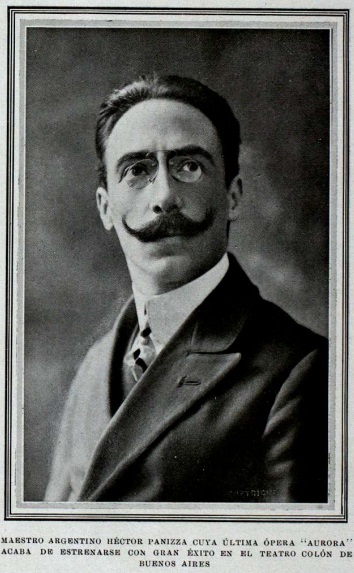 Héctor Panizza, 1908 - La Ilustración Sudamericana