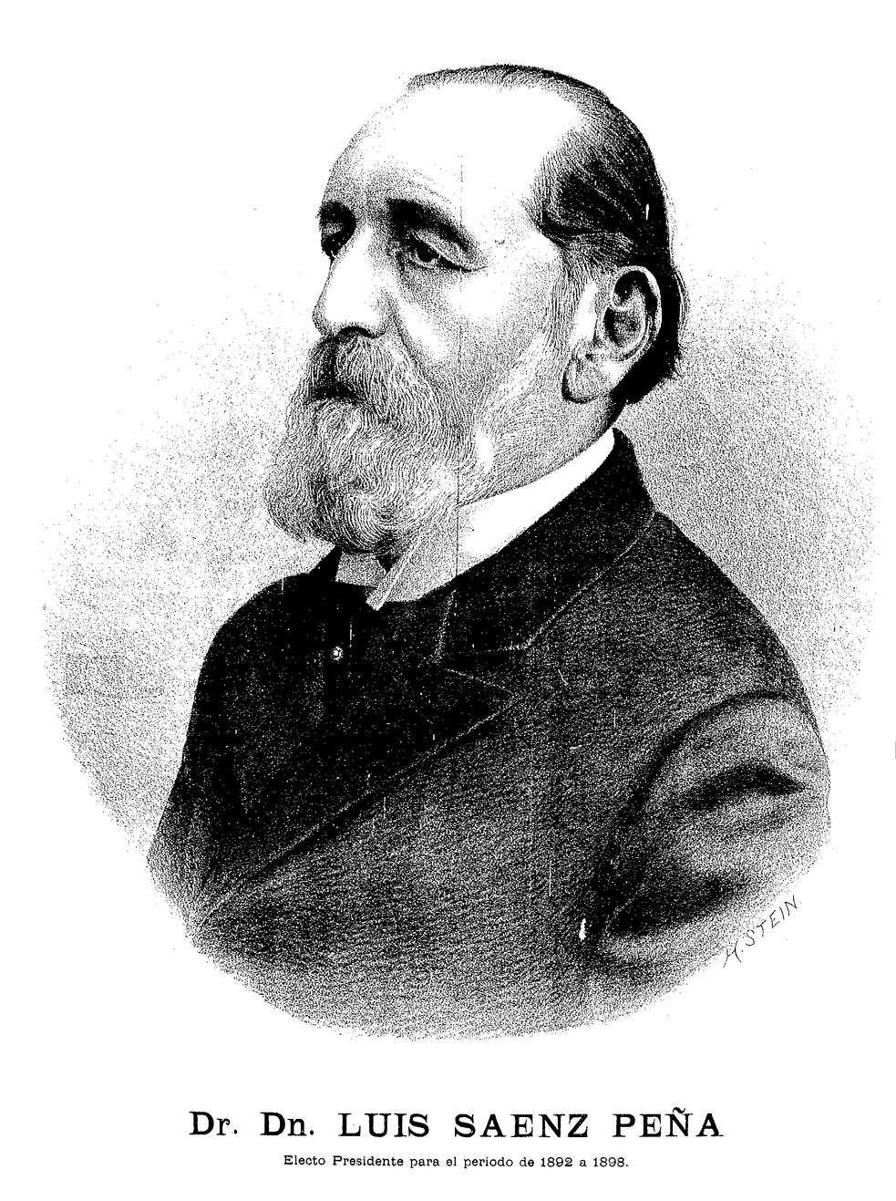 Luis Sáenz Peña - El Mosquito, 1892